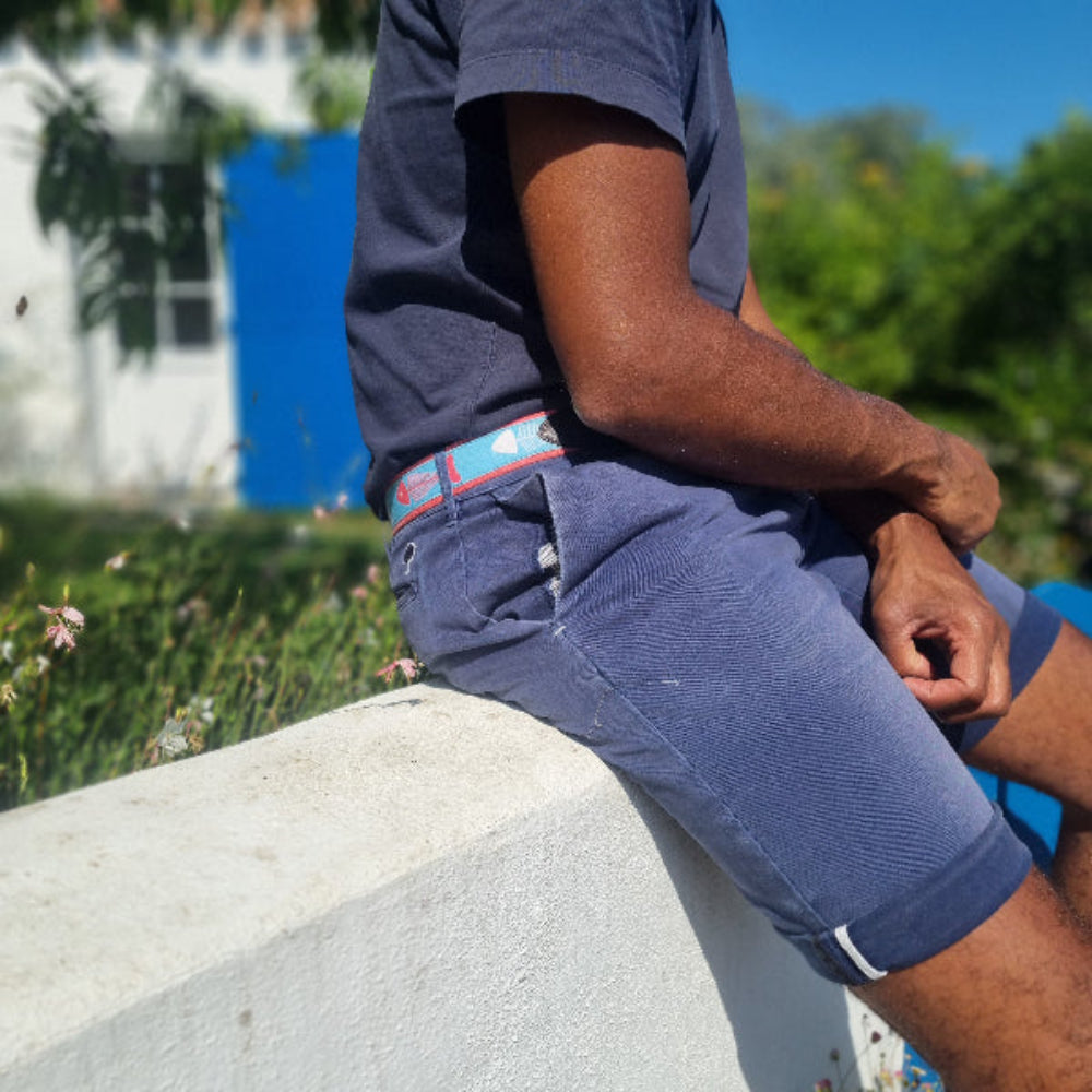 Ceinture chic et décontractée The Yookies à motifs arêtes