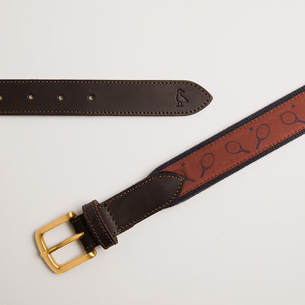 Ceinture chic et décontractée The Yookies à motifs raquettes
