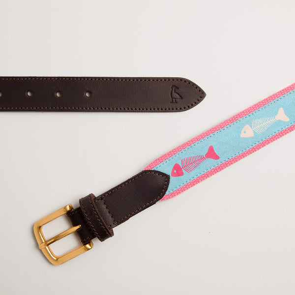 Ceinture chic et décontractée The Yookies à motifs arêtes