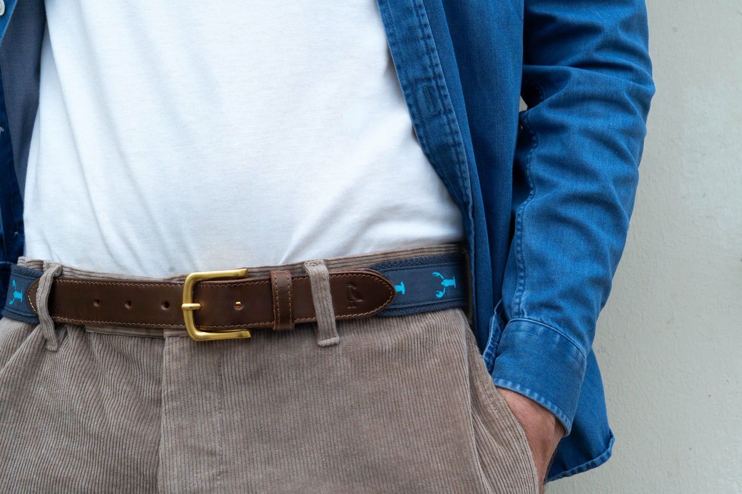 Ceinture Homards Turquoises