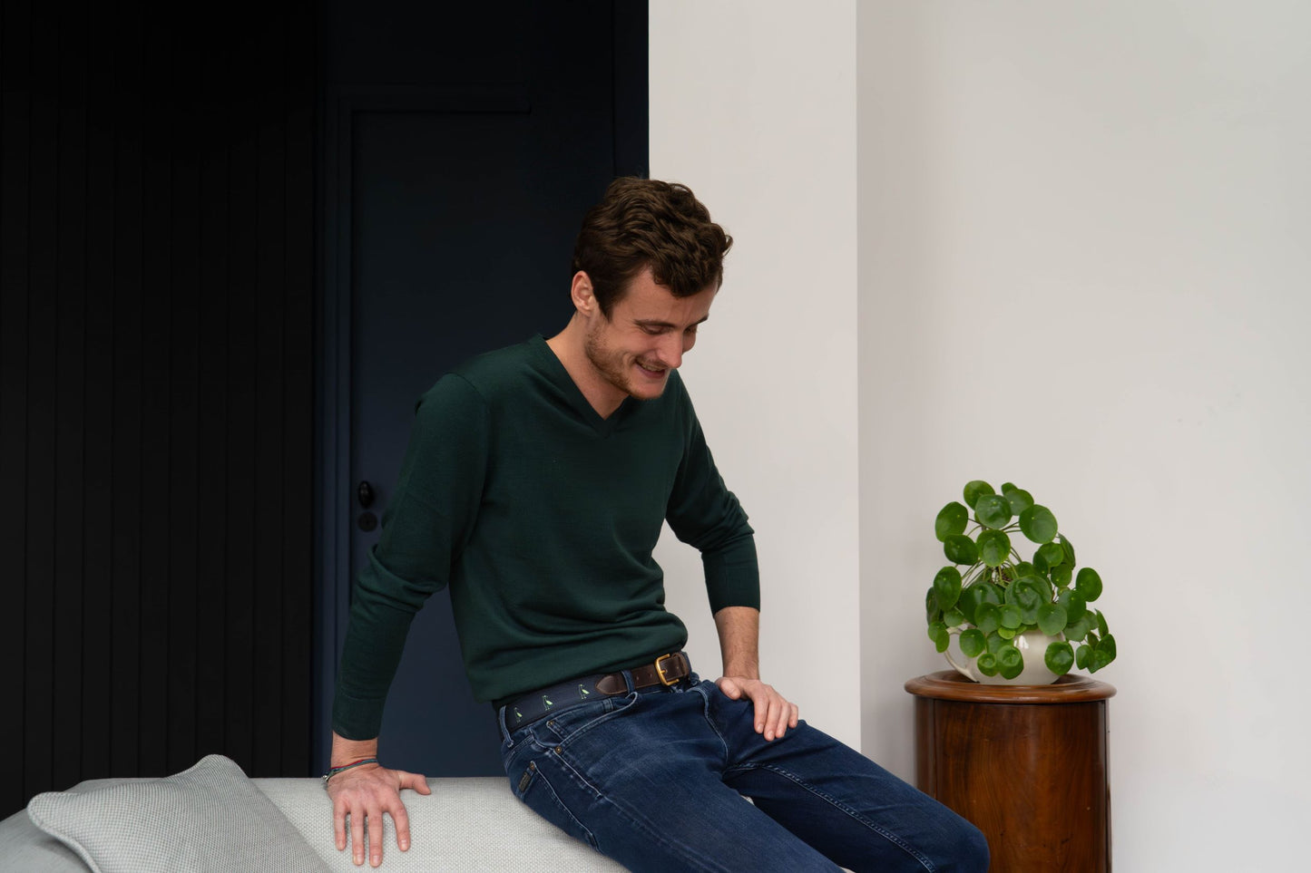 Ceinture Mouettes Vertes