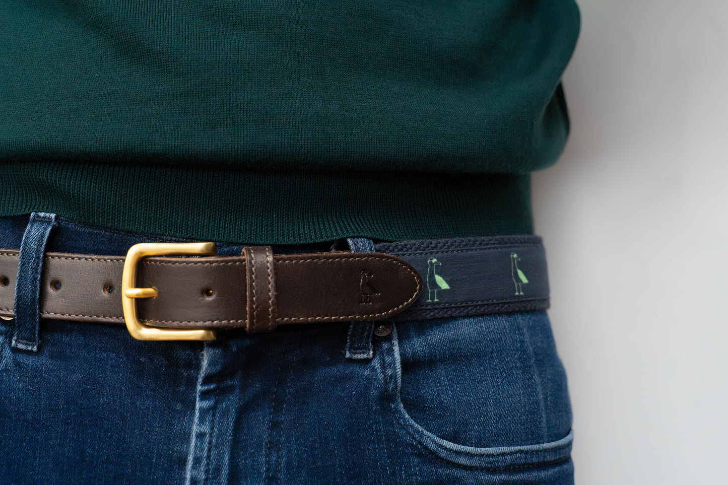 Ceinture Mouettes Vertes